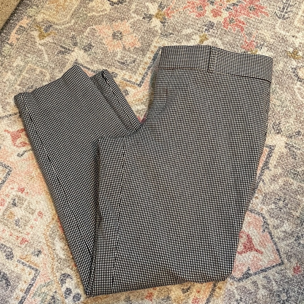 Banana Republic Sloan Fit Stretch Houndstooth Pant